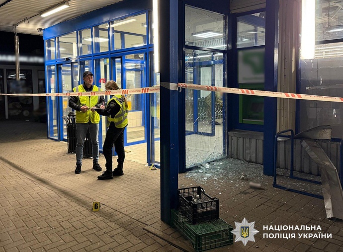 місце вибуху в Житомирі, фото поліції