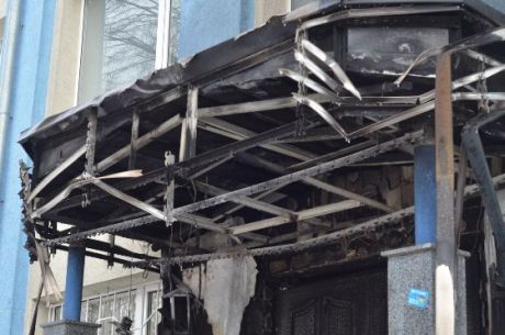 Підпал офісу ПР у Рвіному Підпал офісу ПР у Рвіному