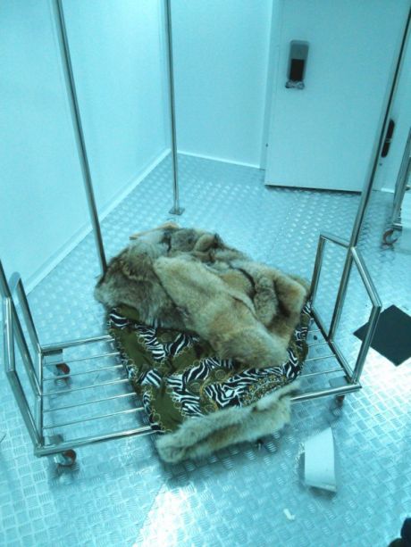 Из шуб в Межигорье осталась одна