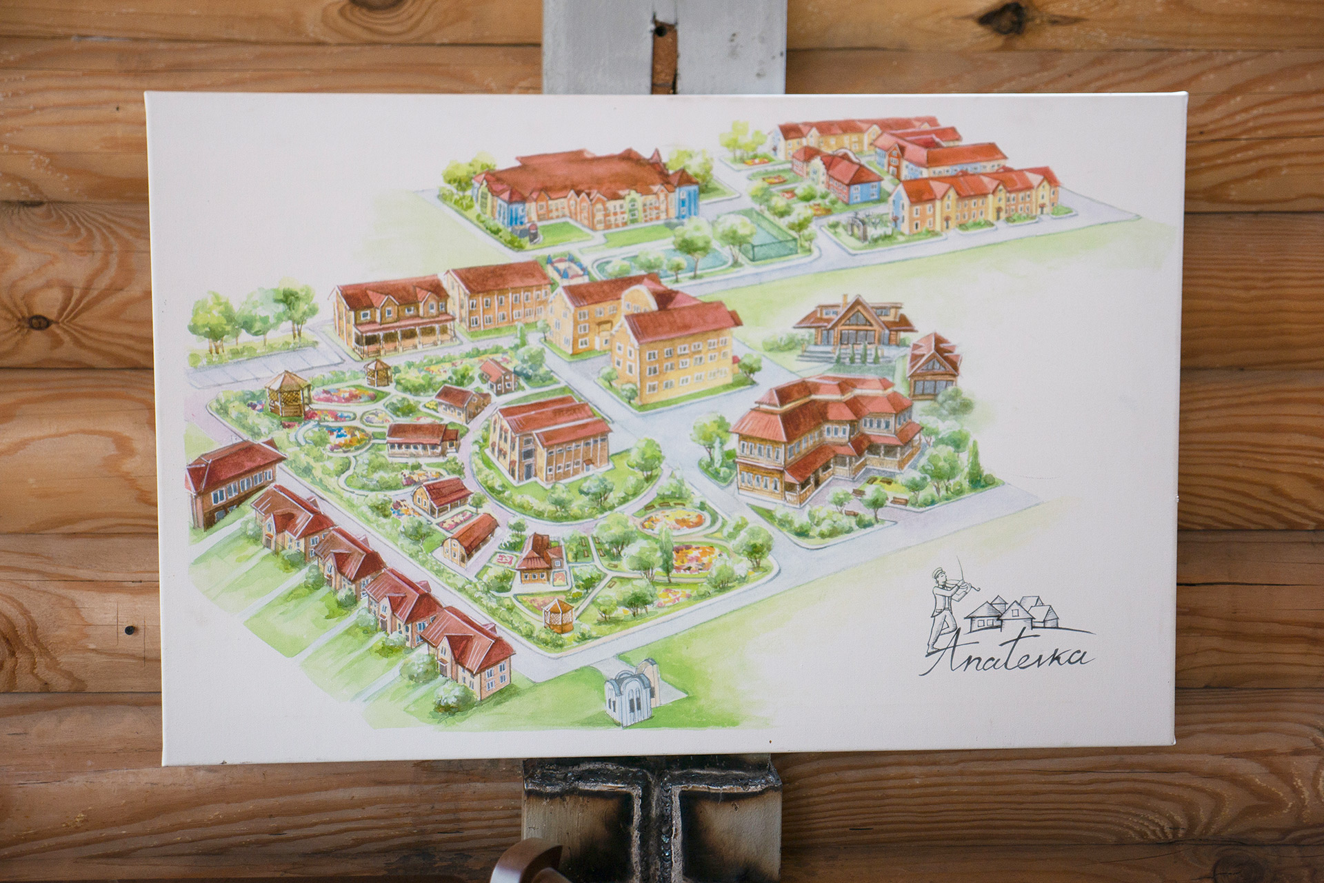 Карта Анатевки (частково втратила актуальність)