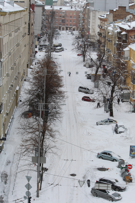 Вулиця Шота Руставелі. Фото Оксани Коваленко, УП
