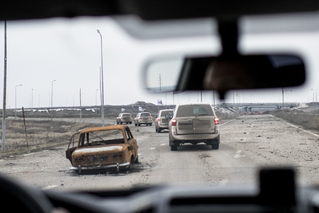 Спостерігачі СММ ОБСЄ патрулюють біля Донецької фільтрувальної станції
