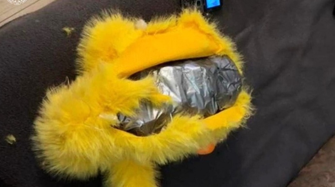 Игрушка, где в которой была спрятана взрывчатка