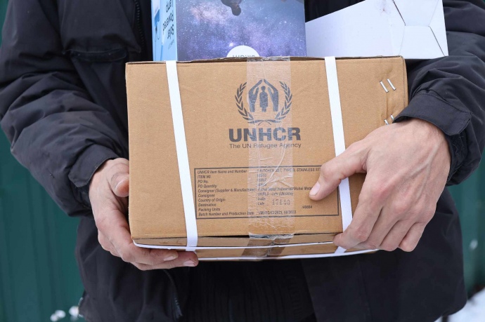 Знімальна група УП стала свідком атаки дрона на машину волонтера в Часвому Яру