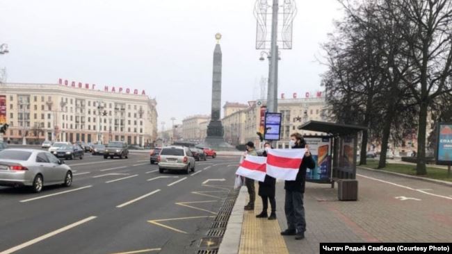 Пікет на площі Перемоги
