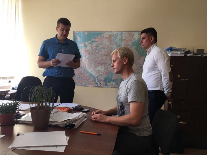 Віталію Шабуніну зачитують підозру