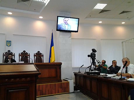 Кириченко свідчить у суді по відео Кириченко свідчить у суді по відео