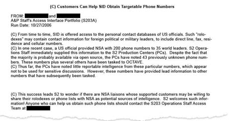 Документ, переданный Сноуденом The Guardian Документ, переданный Сноуденом The Guardian