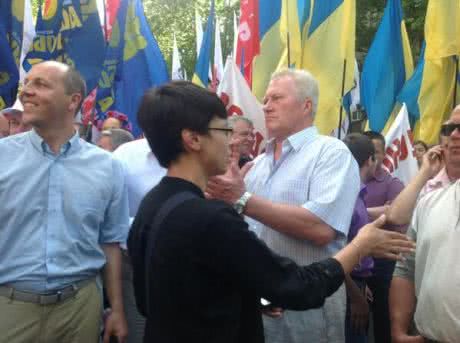 Парубий сообщает, что на марше собрались 5 тысяч людей Парубий сообщает, что на марше собрались 5 тысяч людей