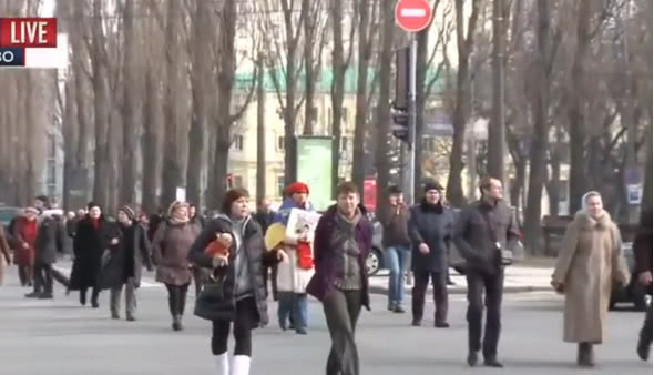 Скрін-шот з прямої трансляції