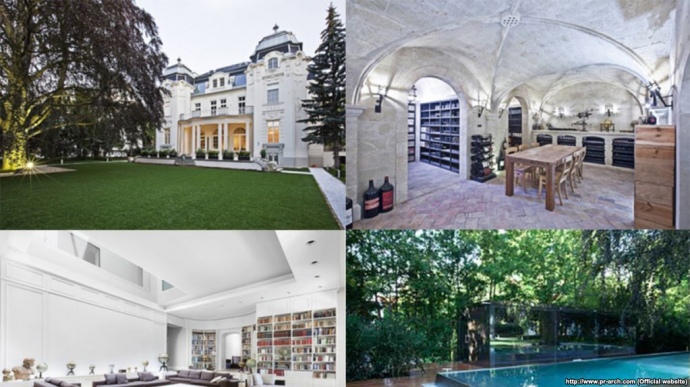 Дом в Вене, в котором живет Дмитрий Фирташ