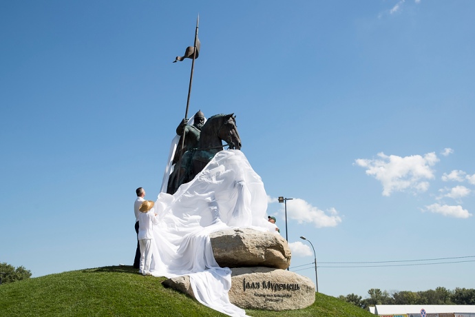 Открытие памятника Илье Муромцу