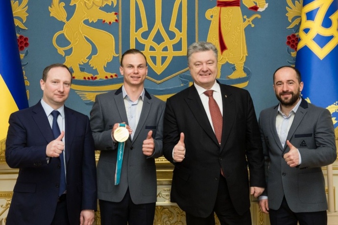 Порошенко встретился с олимпийцами