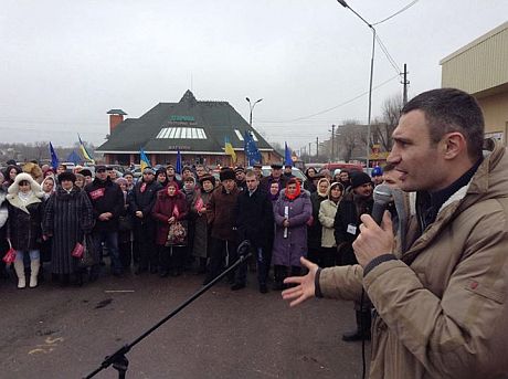 Кличко у Переяслав-Хмельницькому. Фото Dmitry Bulatov