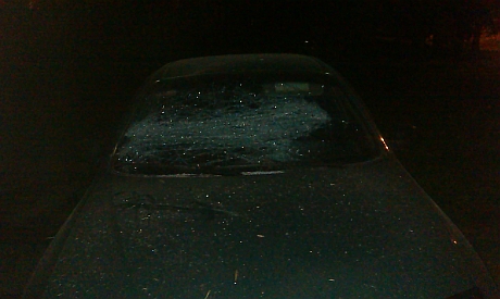 Розтрощене авто замглави ДемАльянсу Розтрощене авто замглави ДемАльянсу