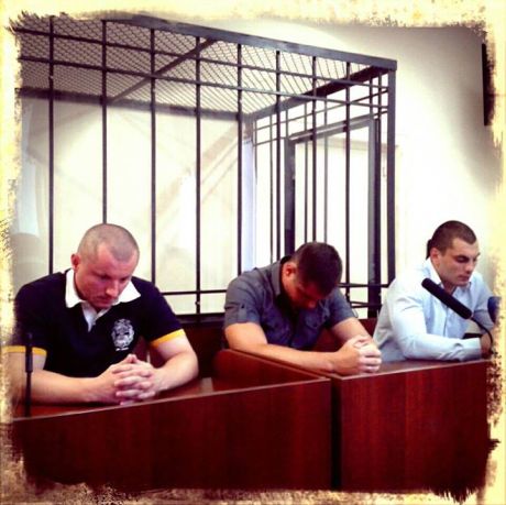 Суд приєднав справи трьох бойовиків до Тітушка. Фото Ольги Сніцарчук Суд приєднав справи трьох бойовиків до Тітушка. Фото Ольги Сніцарчук