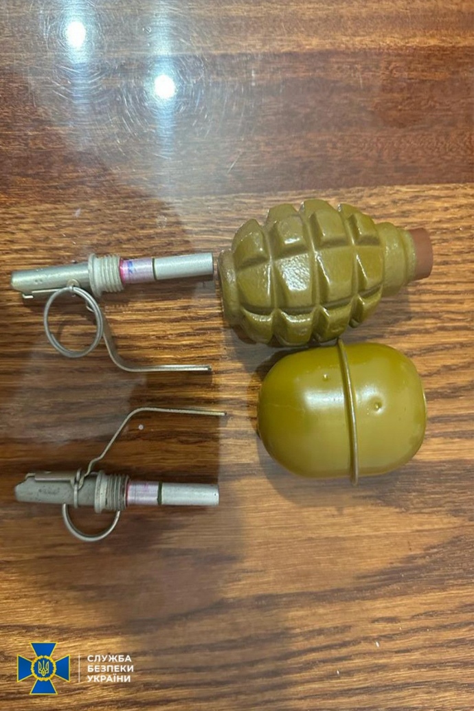 Злоумышленник еще и держал дома гранаты