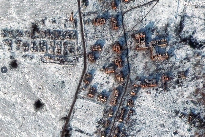 Соледар, фото за 10 января