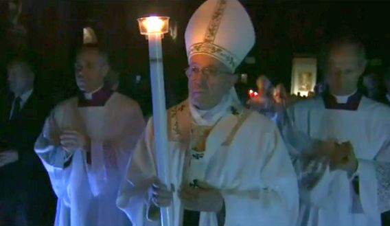 Папа Франциск на Пасхальной мессе