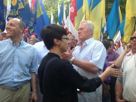 Парубій каже, що у Миколаєві зібралося 5 тисяч Парубій каже, що у Миколаєві зібралося 5 тисяч