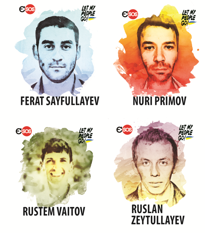 Затримані у 2015 році кримські татари за