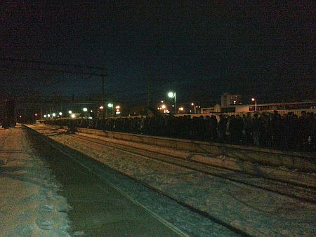 В Киеве в час пик отменили городские электрички