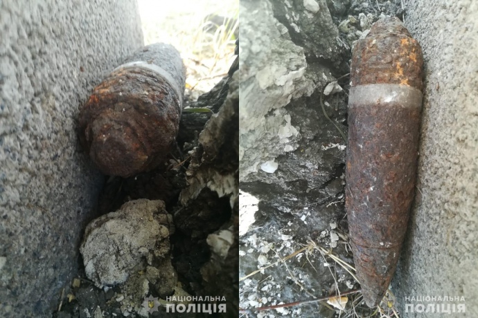 Снаряд часів Другої світової війни виявили на Тюринській
