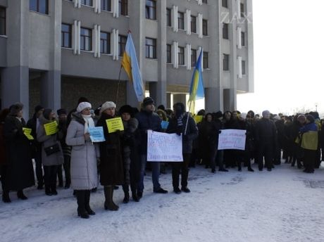 Протест предпринимателей Львовщины