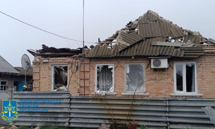 Наслідки обстрілу Нікополя