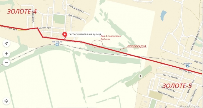 Приблизний маршрут, відтворений за словами місцевих мешканців, яким два роки ходили люди між окупованою бойовиками і підконтрольною Україні частинами Золотого