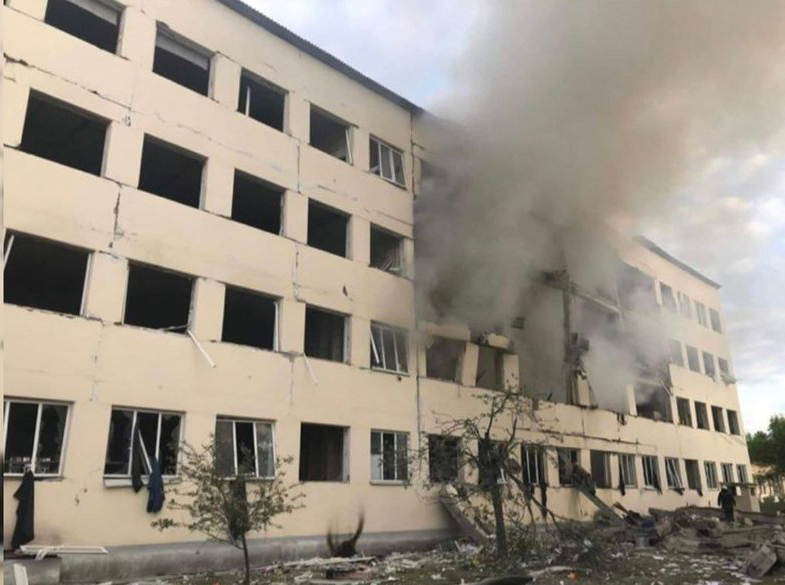 Обстріл Десни. Фото: Суспільне