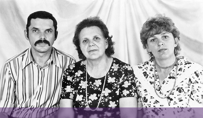 Перше спільне фото на засланні, 1984 р.