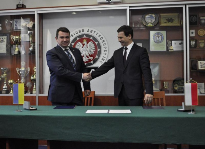 Артем Сытник с польским коллегой