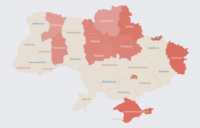 Мапа: alerts.in.ua