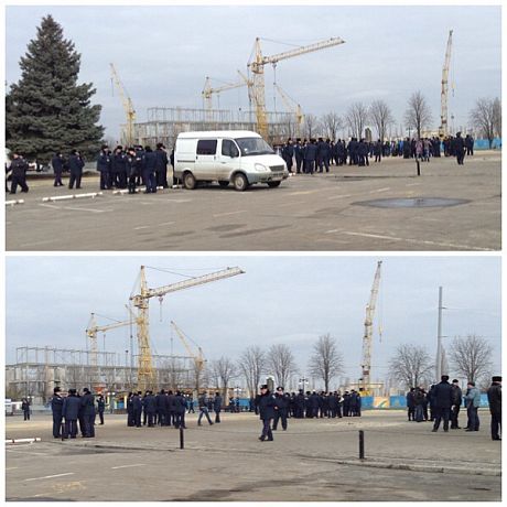 Зїзд у Харкові посилено охороняють Зїзд у Харкові посилено охороняють