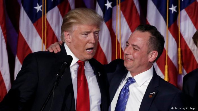 Дональд Трамп и Райнс Прибус