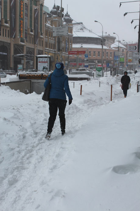 Вулиця Басейна. Фото Оксани Коваленко, УП Вулиця Басейна. Фото Оксани Коваленко, УП