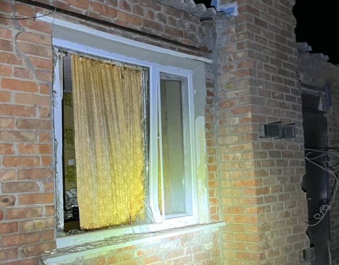 Никополь снова пострадал от атаки дронов