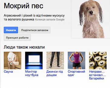 Google: Чем пахнет? Google: Чем пахнет?
