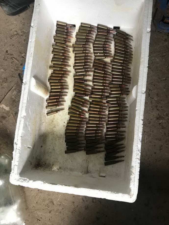 На Київщині виявили арсенал зброї, вивезеної з АТО