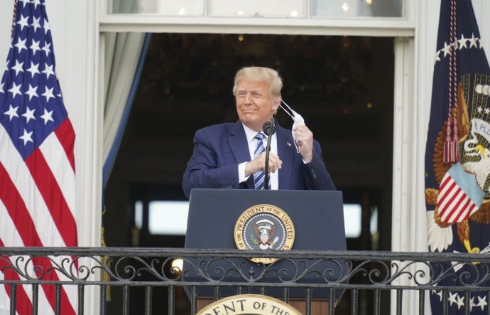 Выступление Дональда Трампа перед сторонниками 10 октября