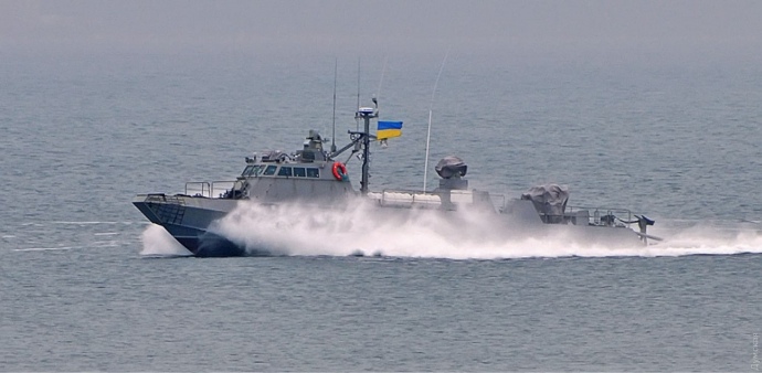 «Кентавр» під час заводських випробувань в Одеській затоці