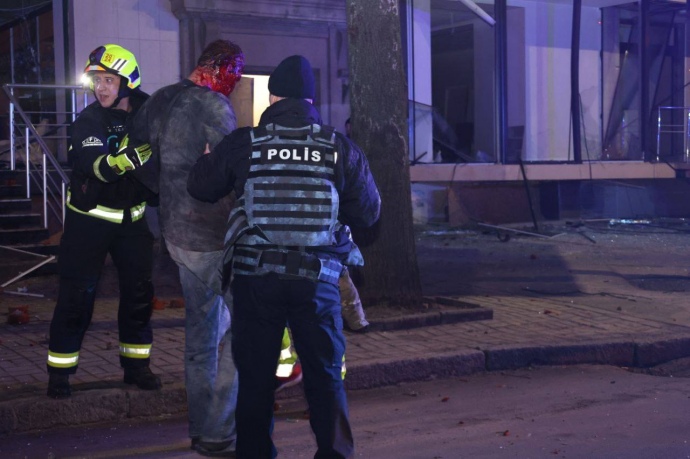 наслідки обстрілу Харкова, фото з Telegram Ігоря Клименка