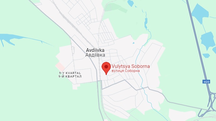 Скриншот Google maps