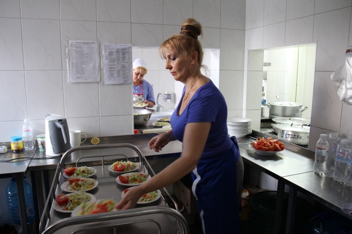 Рацион у будущих футболистов достаточно разнообразен.