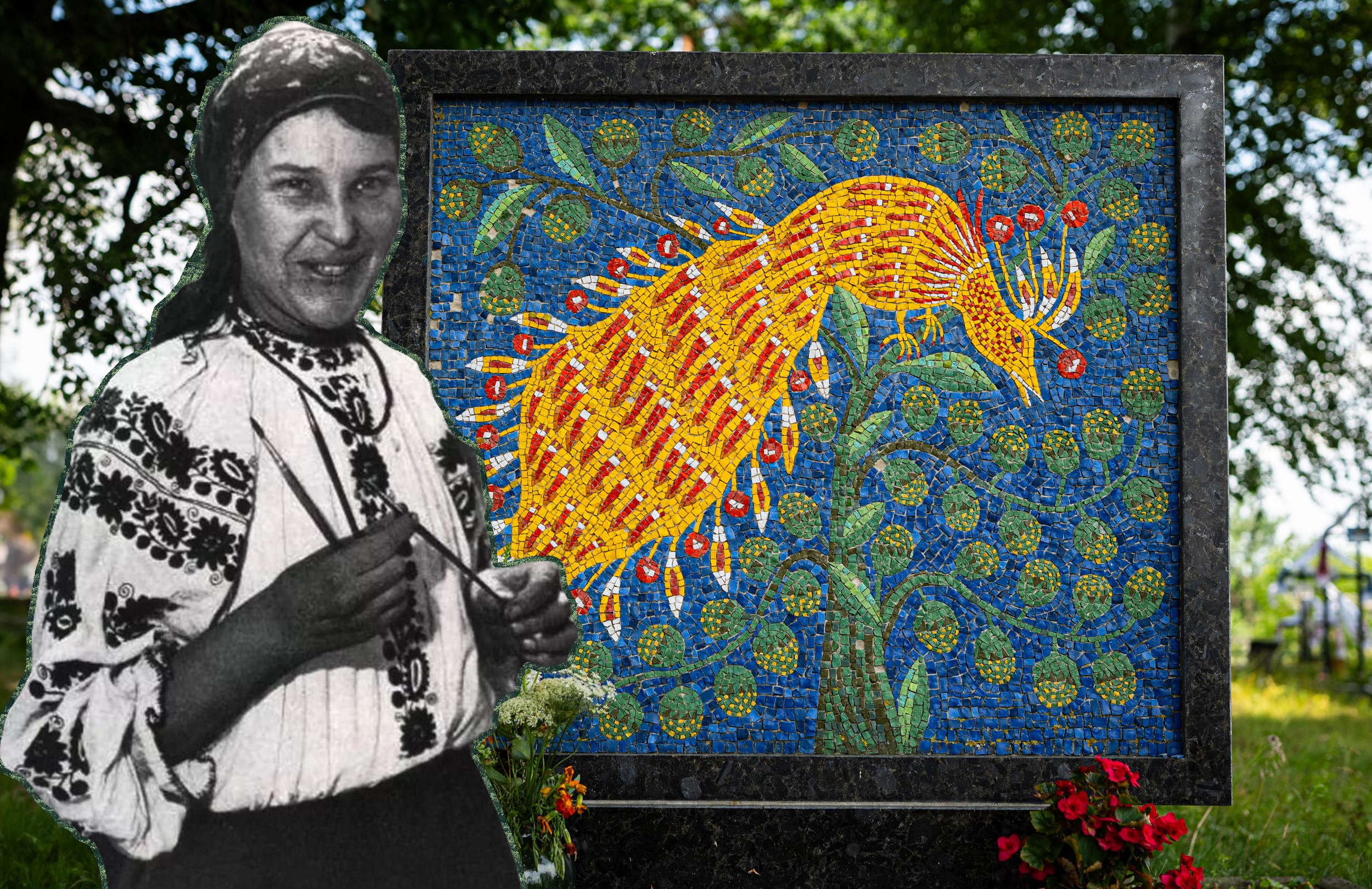 Більшість пам'ятає Примаченко художницею-бабусею. Але вона почала малювати ще замолоду