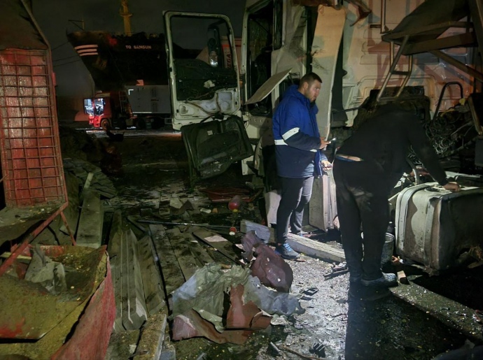 Наслідки ворожої атаки на Одесу, фото Одеської ОВА