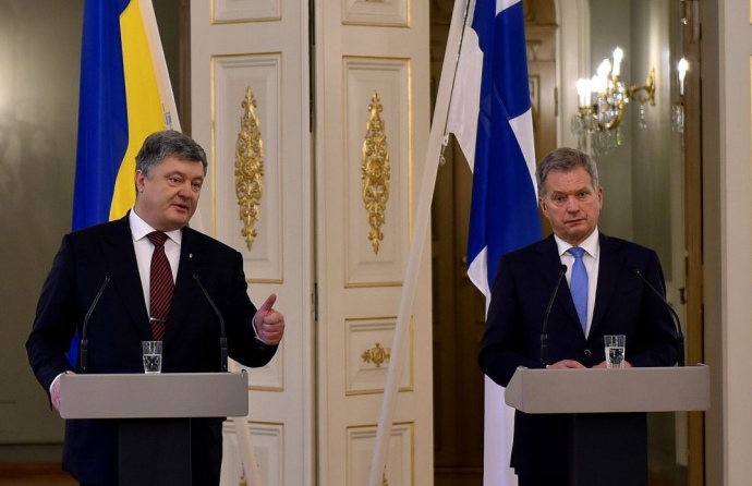 Порошенко и Ниинистё