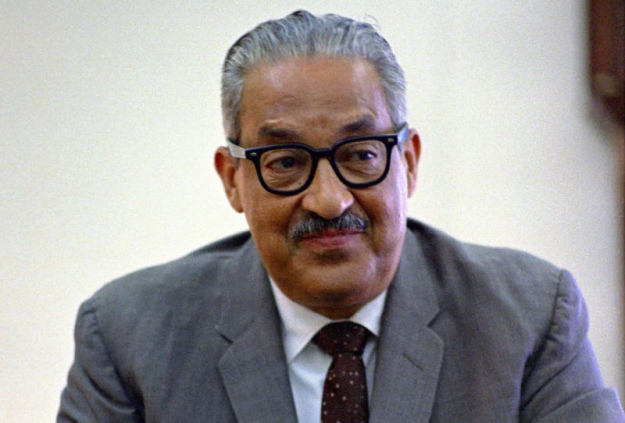 Турґуд Маршалл — борець за рівні права, адвокат, а згодом суддя Верховного суду США