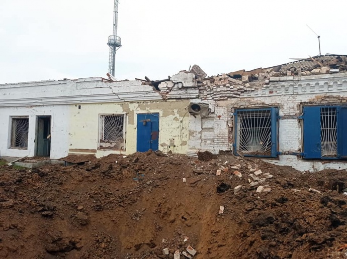 последствия обстрелов в Донецкой области 10 июля, фото с Facebook Кириленко